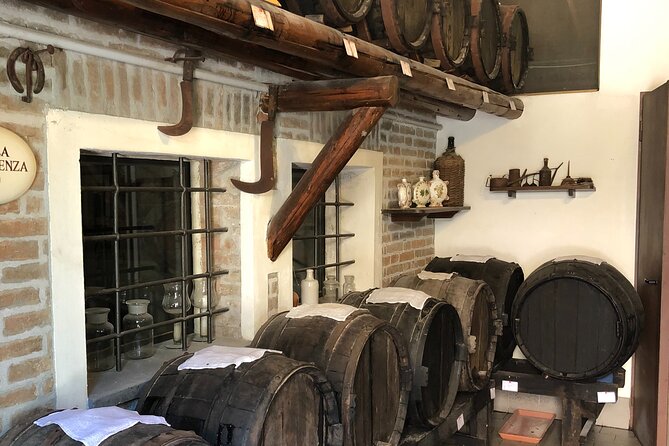 All In: Lambo,Ferrari,Balsamic,Wine, Parmigiano, PrivateTransport - Acetaia Pedroni di Modena: the balsamic tour you’ll remember