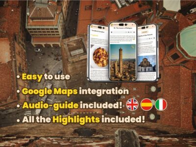 Bologna: Digital Guide made by a Local for your walking tour - Getting the Guide Started: Smartphone, Link, and Via Indipendenza