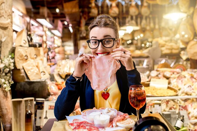 Bologna Food Tasting box- Audio Guided Tour with Food Tasting - How the self-guided food route really works (map, QR audio, vouchers)
