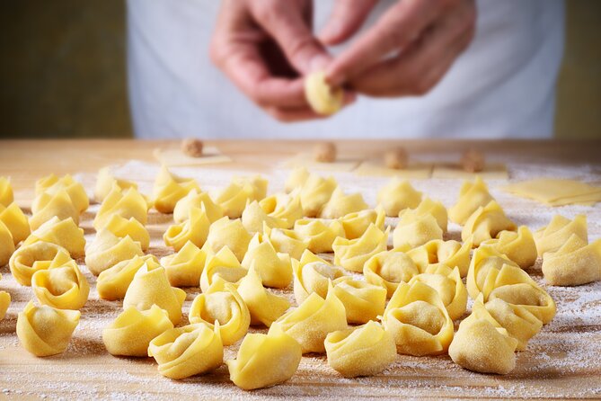Bologna Food Tour small group - The Quadrilatero market walk, tortellini moment, and sweet finish