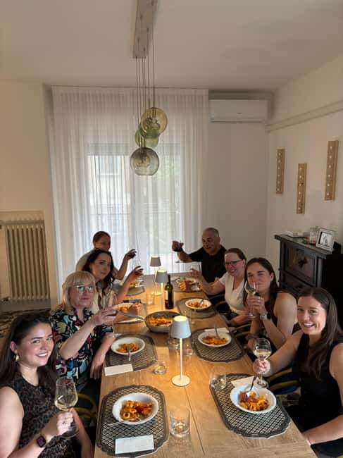 Bologna: In-Home Italian Pasta Making Workshop with Wine - A Bologna Home Kitchen, Candlelight, and Aperitivo Pizza