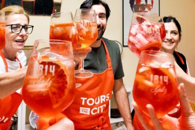 Bologna Local Pasta Cooking Class, Ragu, Spritz, Wine & Gelato - Aperitivo hour: Mortadella, Crescenta, and Pignoletto