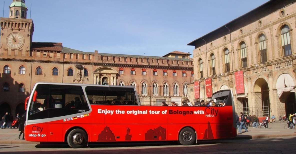 Bologna: Open Bus City Tour and Local Food Tasting - The Audio Guide: 10 Languages and How to Use It Without Missing Stops