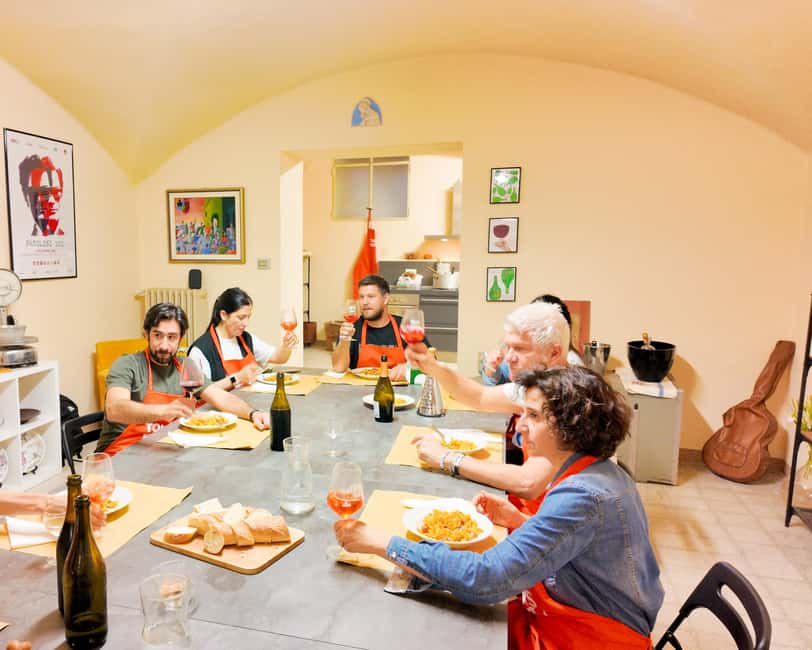 Bologna: Pasta Tagliatelle Ragu Cooking Class with Spritz - Ragù on your plate: what you make, what’s prepared ahead