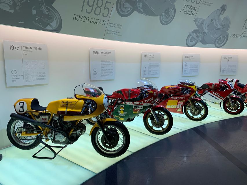 Ducati, Lamborghini Factories+Museums, Ferrari Museum+Lunch - Transfers, timing, and what drives the day off schedule