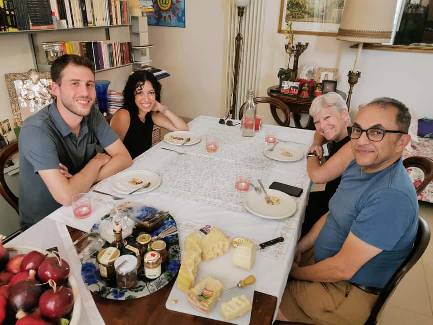 Emilia Romagna cheese tour - The medieval market walk: learning by seeing the ingredients