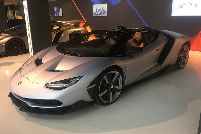 Ferrari | Enzo Ferrari | Lamborghini | Maserati Museums - Tour from Bologna - Stop 3: Lamborghini at MUDETEC (and When the Simulator Matters)