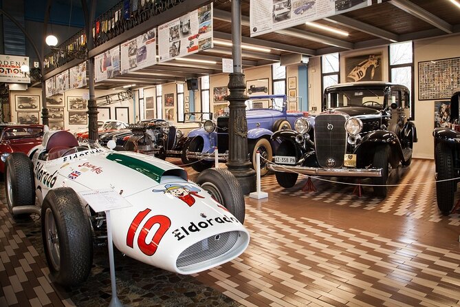 Ferrari | Enzo Ferrari | Lamborghini | Maserati Museums - Tour from Bologna - Stop 4: Panini Motor Museum and the Maserati-Lovers’ Finish