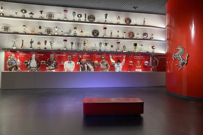 Ferrari | Enzo Ferrari | Lamborghini | Maserati Museums - Tour from Bologna - Stop 1: Museo Ferrari in Maranello and the Racing Ceiling