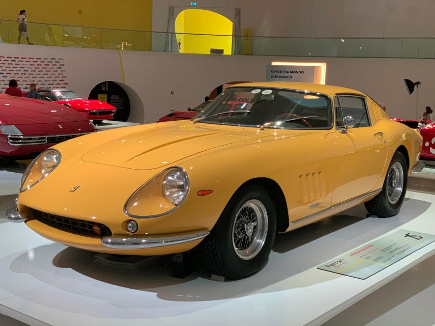 Ferrari, Enzo Ferrari, Lamborghini, Pagani Museums Day Tour - Lunch and store browsing: when the day slows just enough