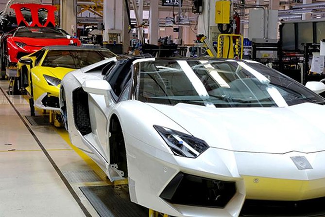 Ferrari & Lamborghini - The Original Italian Car Factory Tour - Lamborghini factory tour option: see assembly and the upholstery atelier